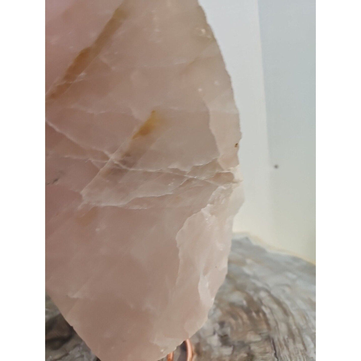Natural Rose Quartz Crystal Stone Slices — 5.72 lbs from China