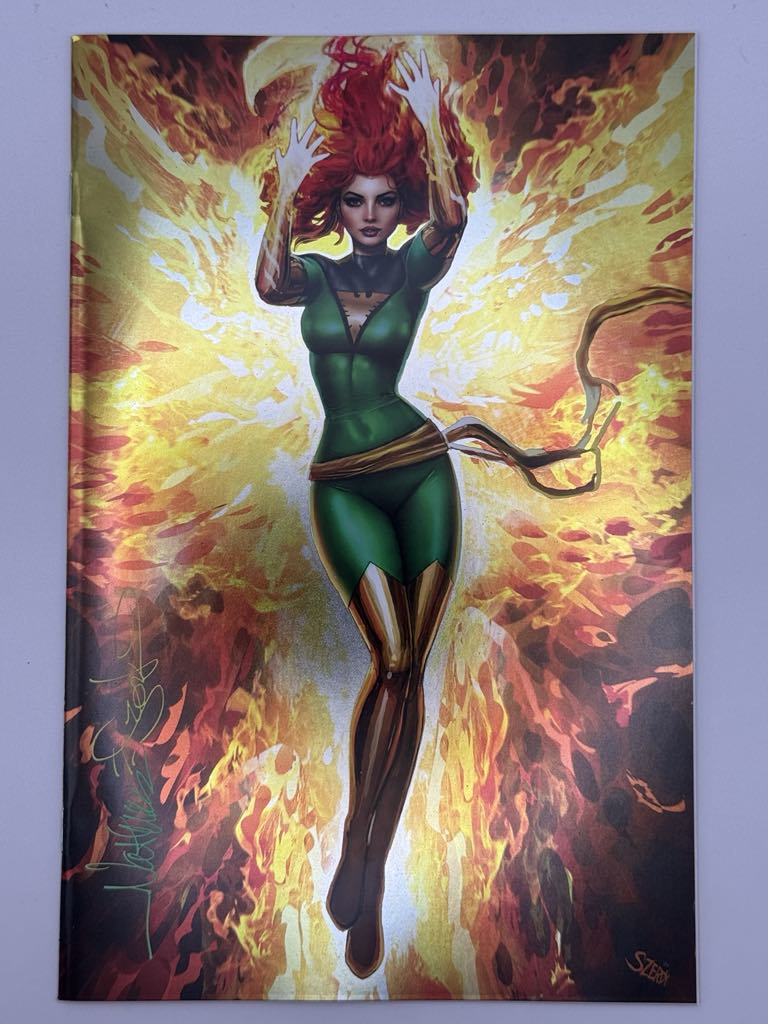 [Signed by Nathan Szerdy] [FOIL] PHOENIX #1 UNKNOWN COMICS NATHAN SZERDY VIRGIN EXCLUSIVE SDCC 2024 VAR [IN STOCK]