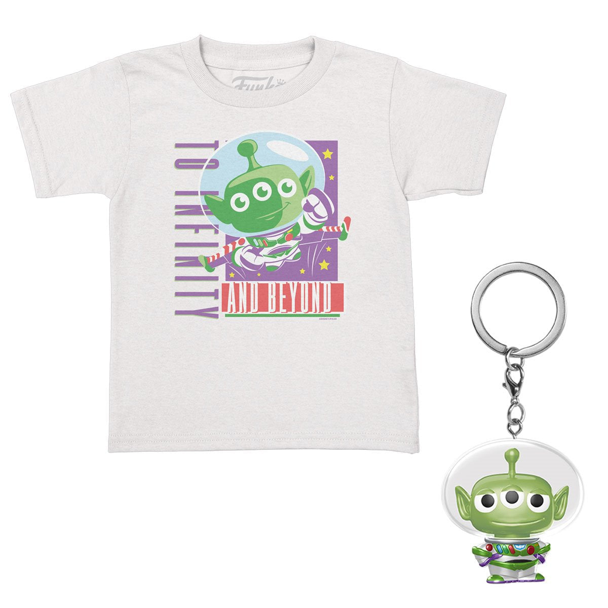 Pocket Pop! & Tee: Disney - Alien Buzz