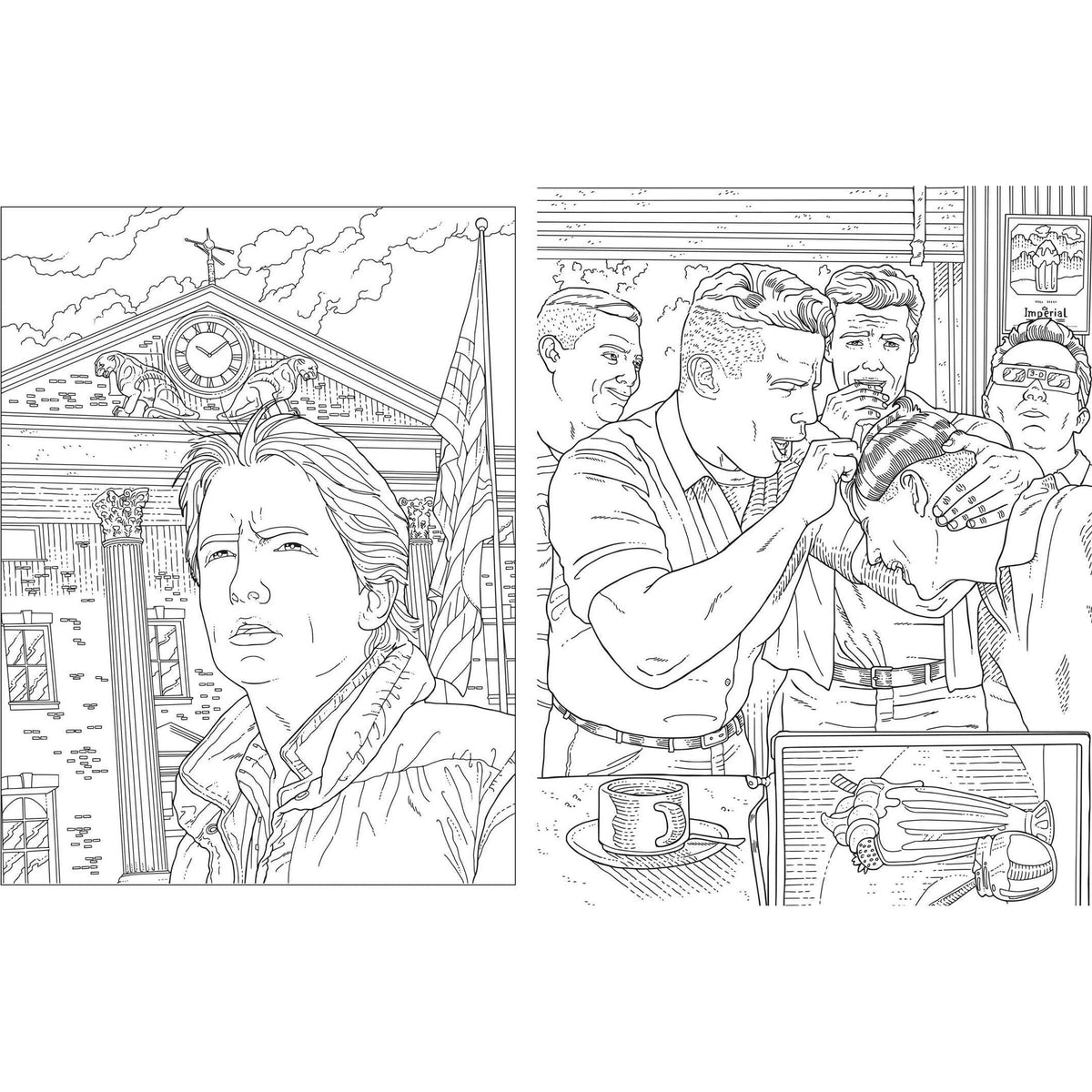Back to the Future: The Official Coloring Book [2023]