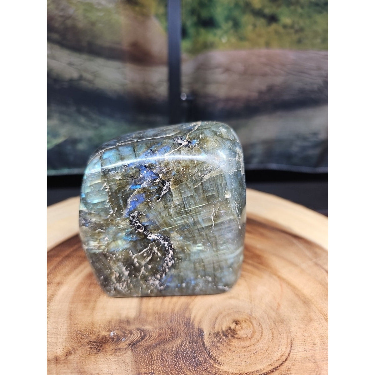 Rainbow Labradorite Spectrolite Specimen – 1.60 lb