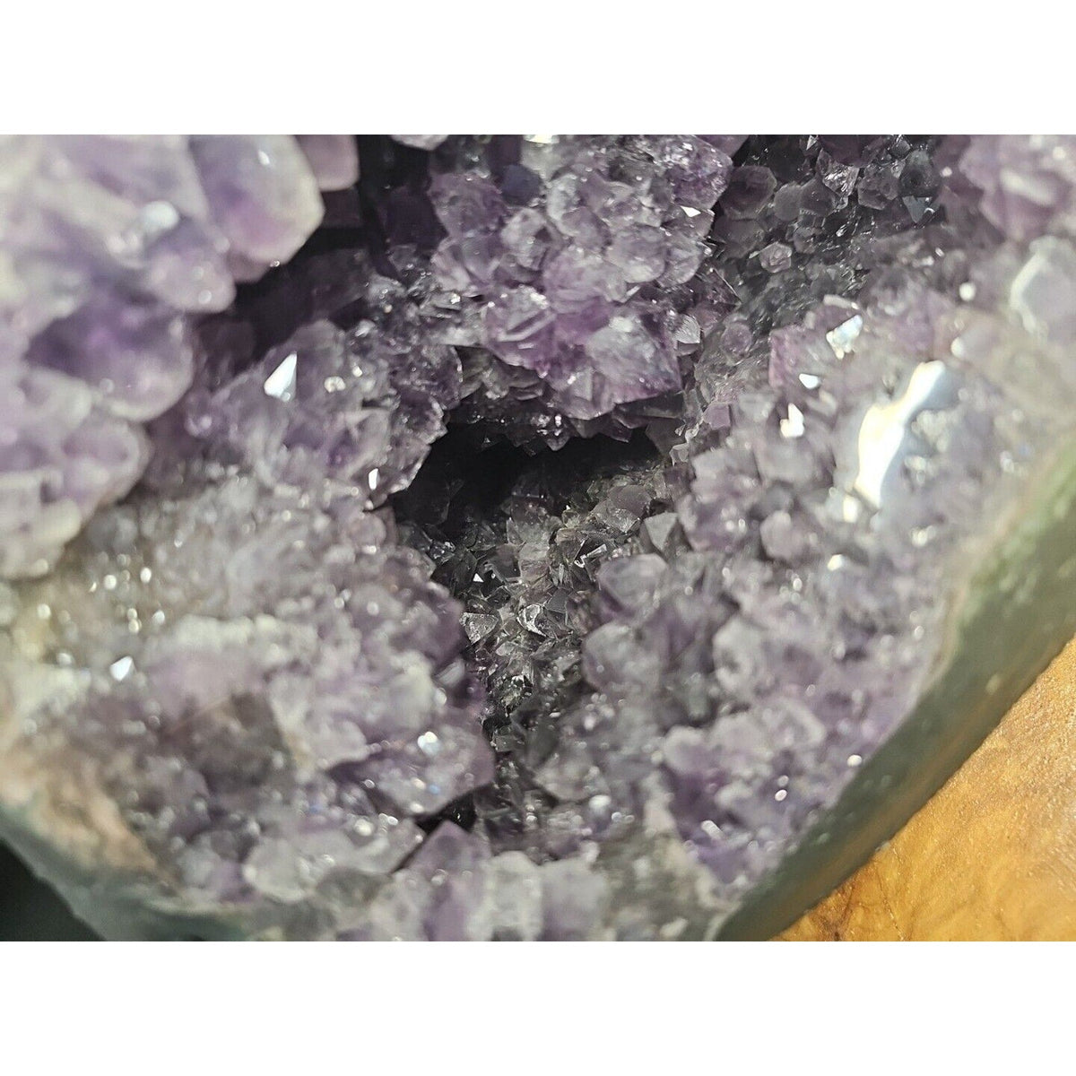 Large Natural Amethyst Geode Quartz Cluster — 21.7 lbs, Calming & Spiritual Healing Crystal