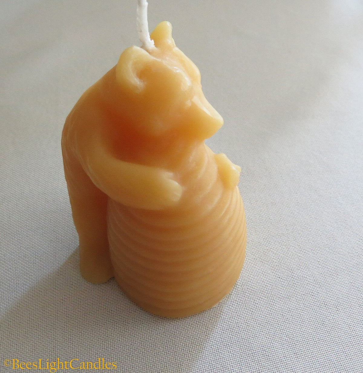 Honey Haven Bear Beeswax Candle