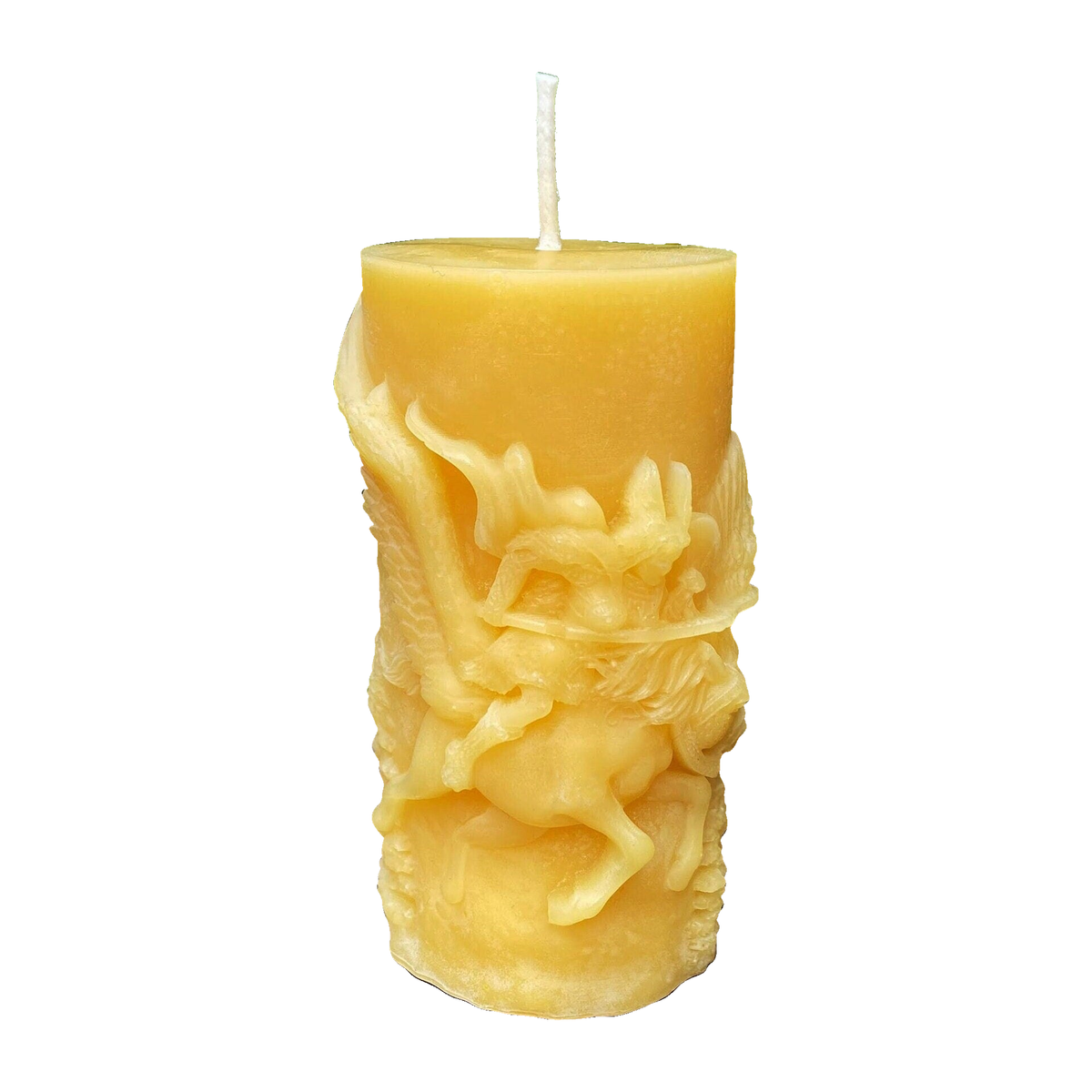 Viking Valkyrie Beeswax Pillar Candle