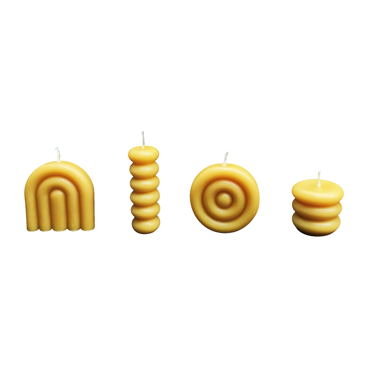 Donut Beeswax Candle Collection