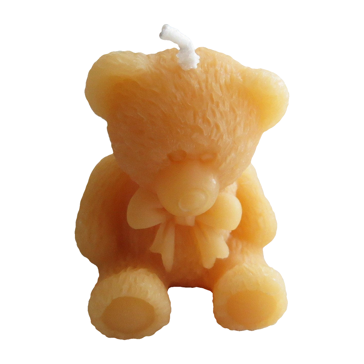 Little Bear Beeswax Candle