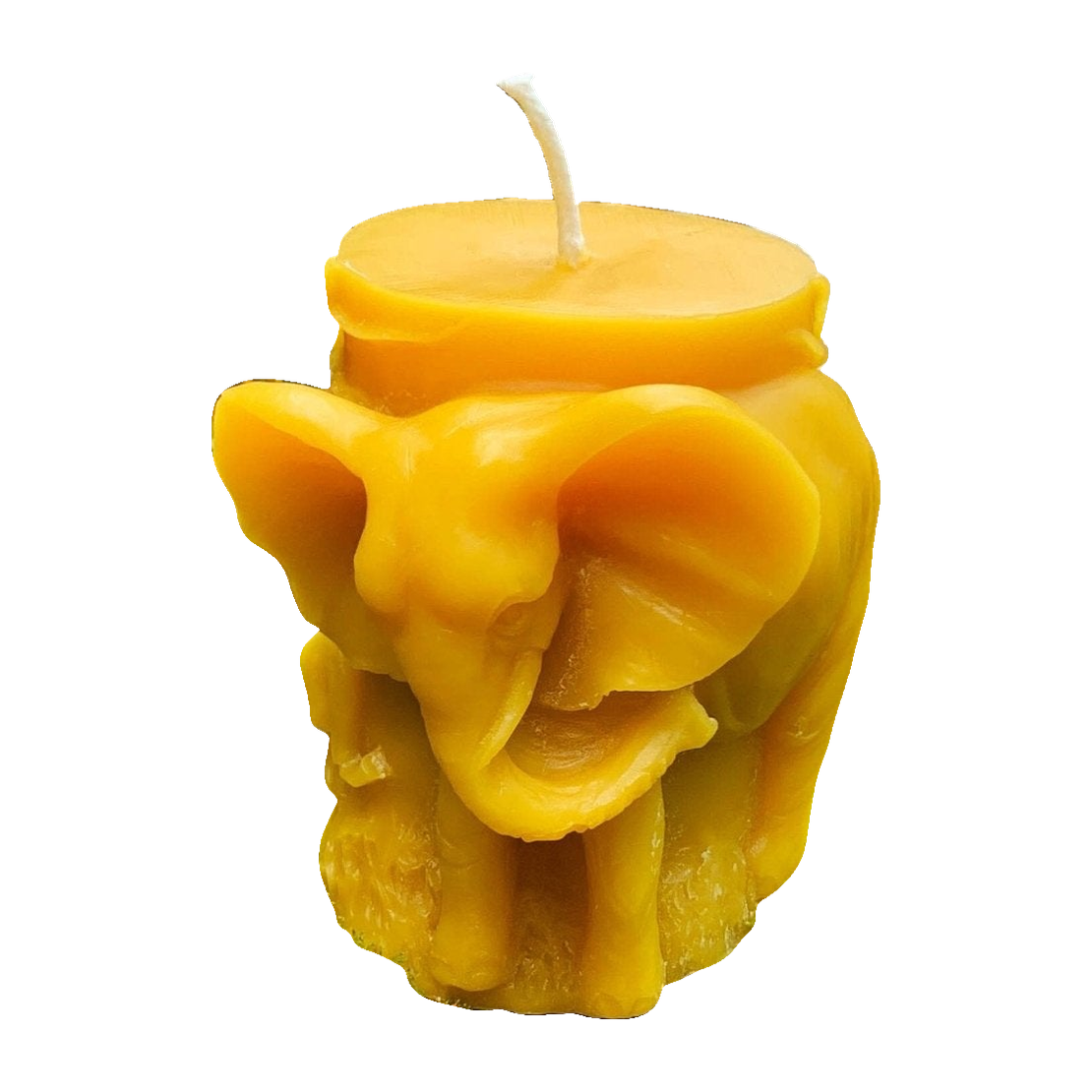 Elephant Beeswax Candle