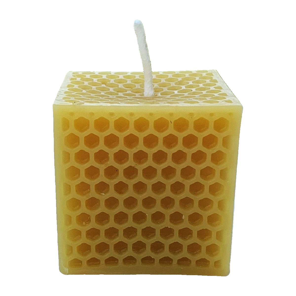 Honeycomb Beeswax Cube Candle