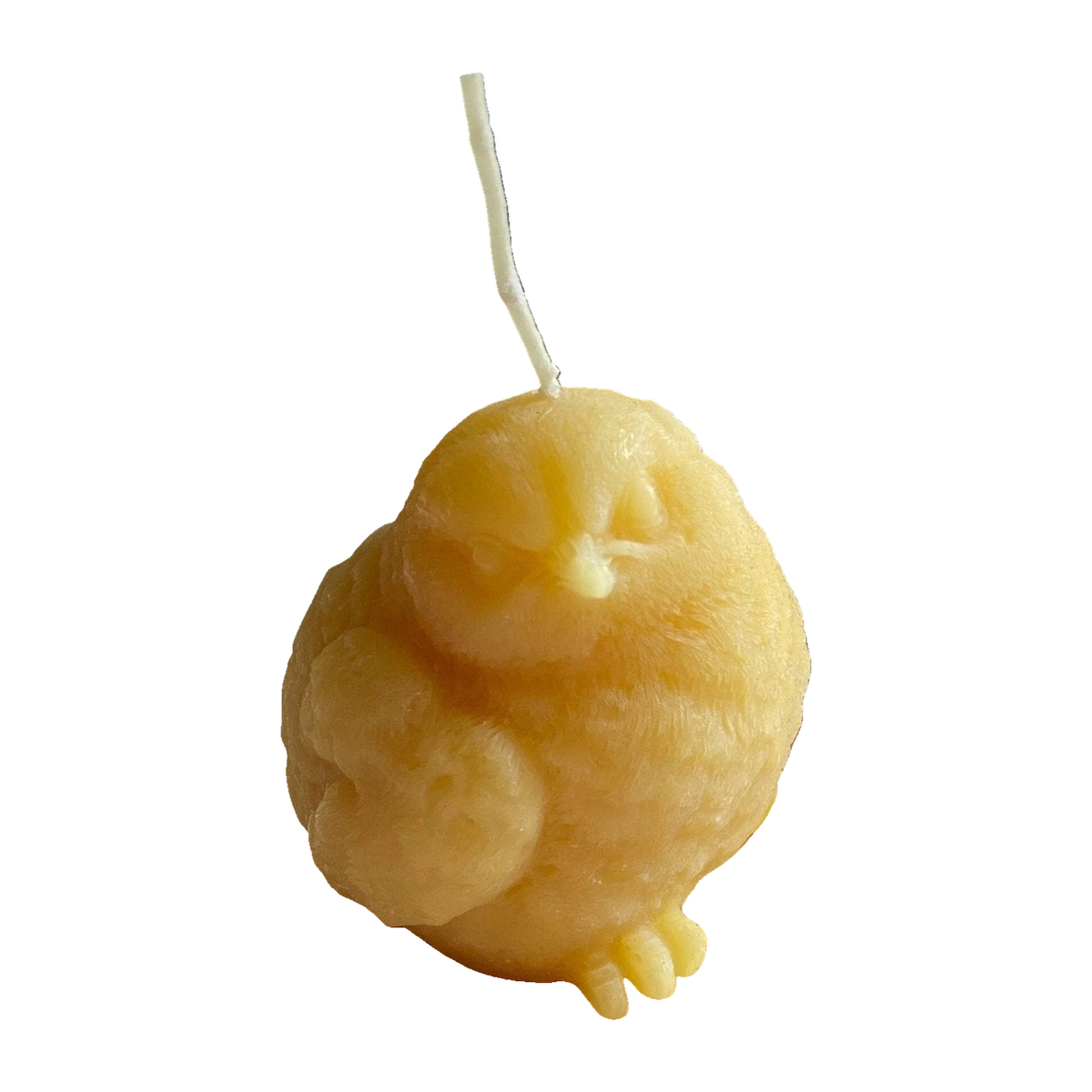 Birdy Perched Beeswax Candle