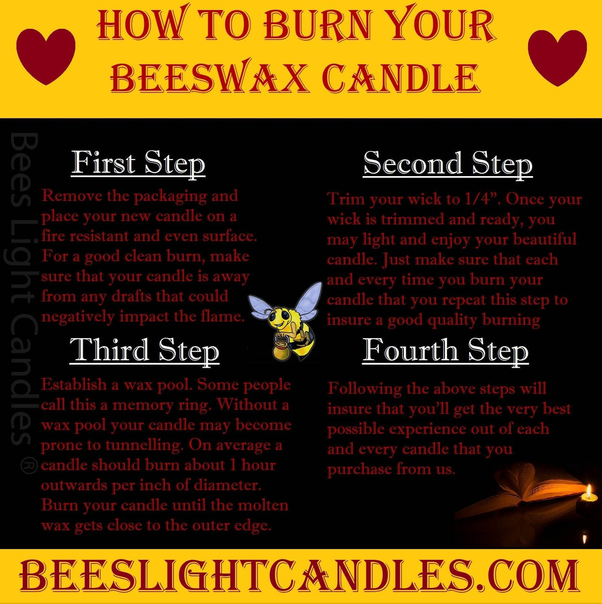 Fern Ball Beeswax Candle