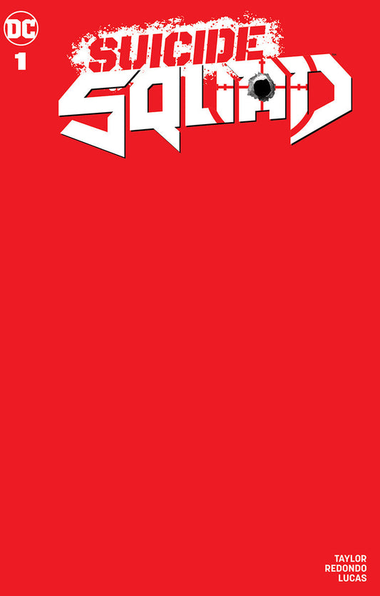Suicide Squad #1 Unknown Comics Red Blank Exclusive Var (12/18/2019)