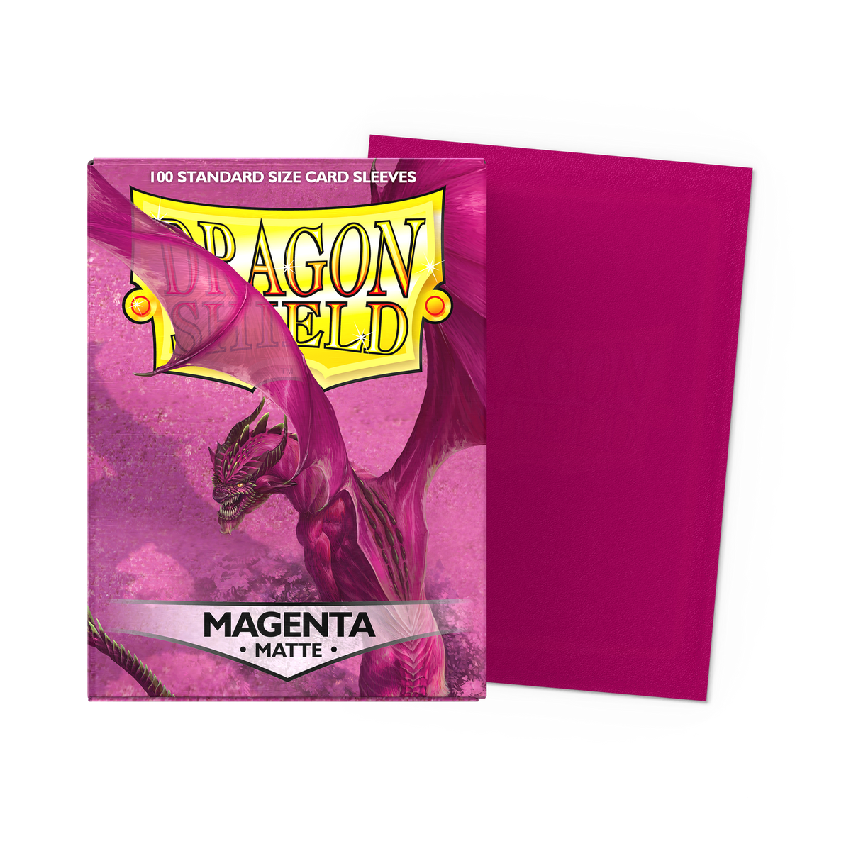 Magenta - Matte Sleeves - Standard Size