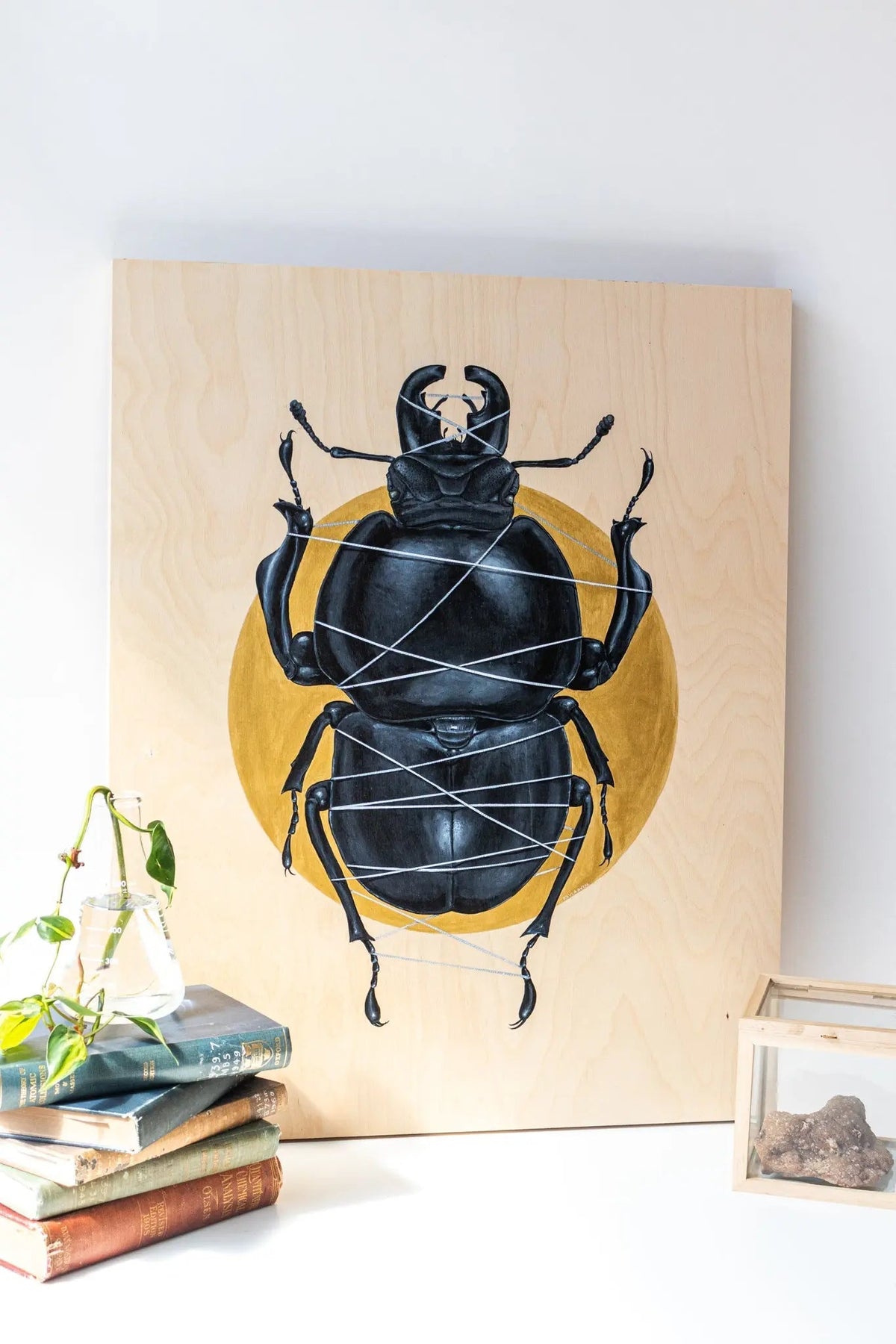 Colophon Whitei Painting