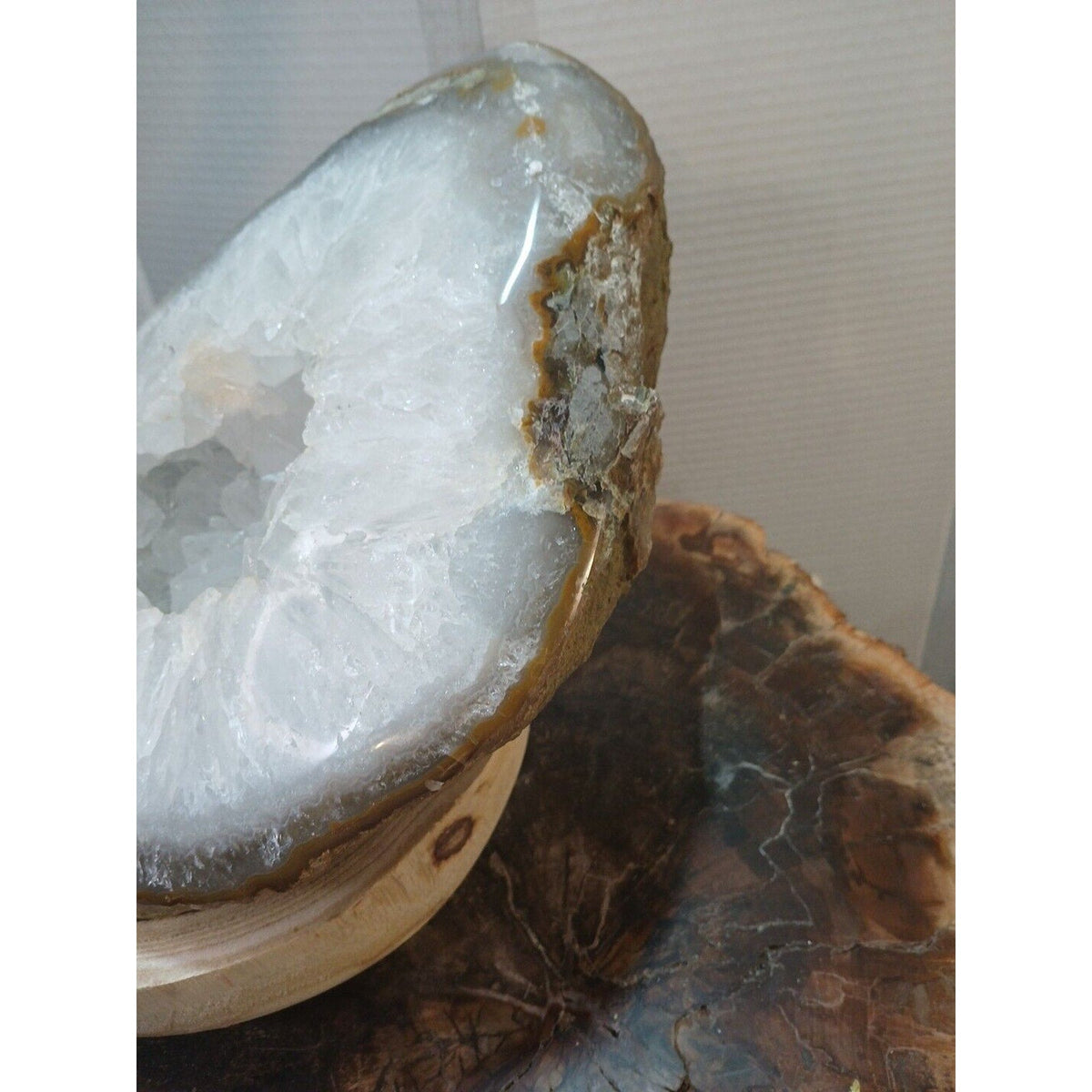 Large Natural Madagascar Agate Geode — 19.3 lbs, Museum-Quality Quartz Specimen