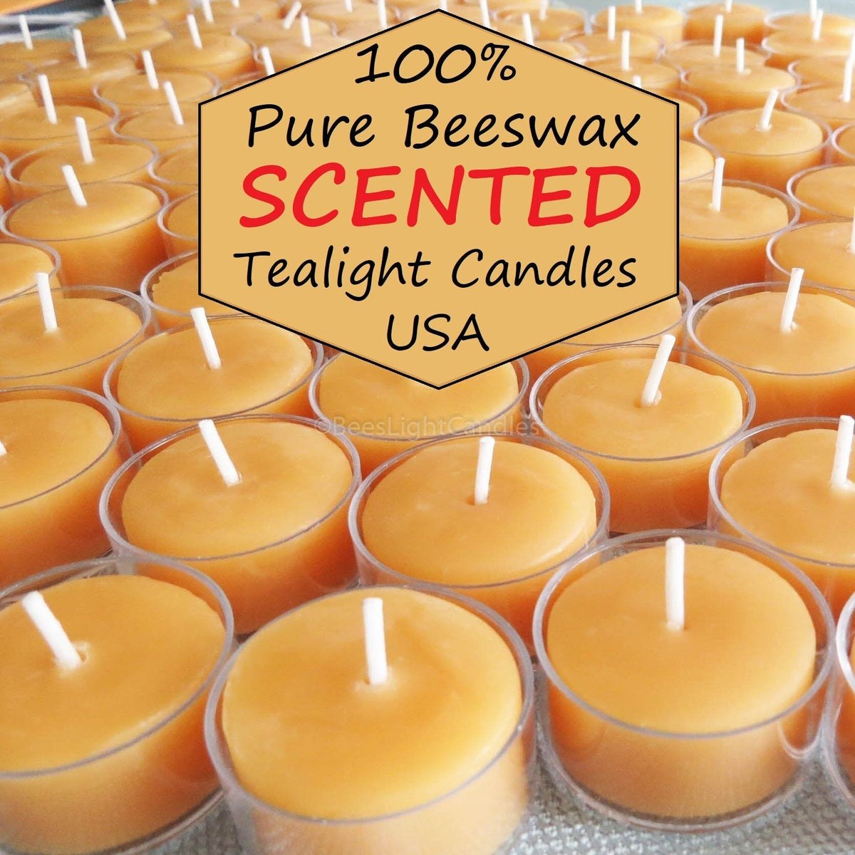 Dreamcatcher Scented Beeswax Tealight Candles