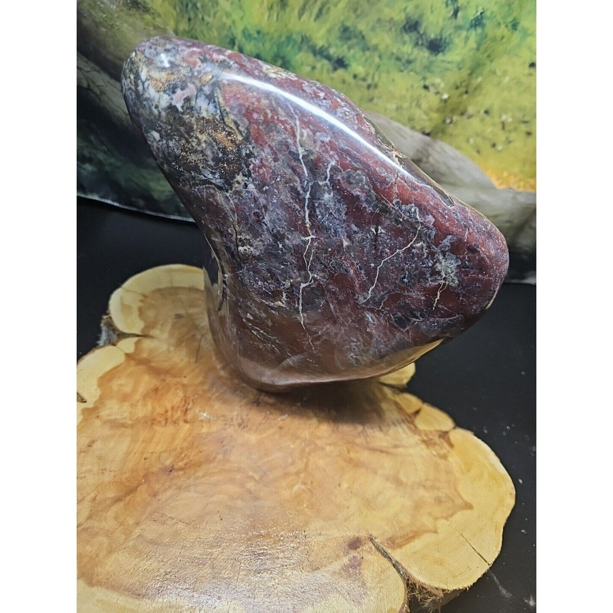Chicken Blood Stone Quartz Crystal Mineral Specimen — 16.6 lbs, Vitality & Energy Stone