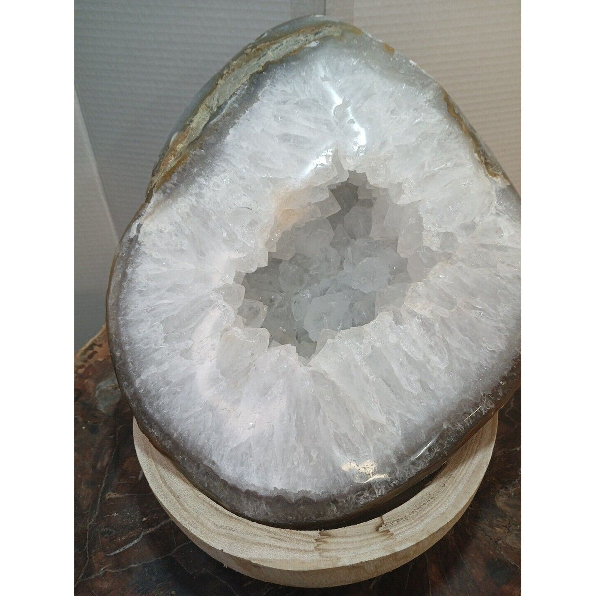 Large Natural Madagascar Agate Geode — 19.3 lbs, Museum-Quality Quartz Specimen