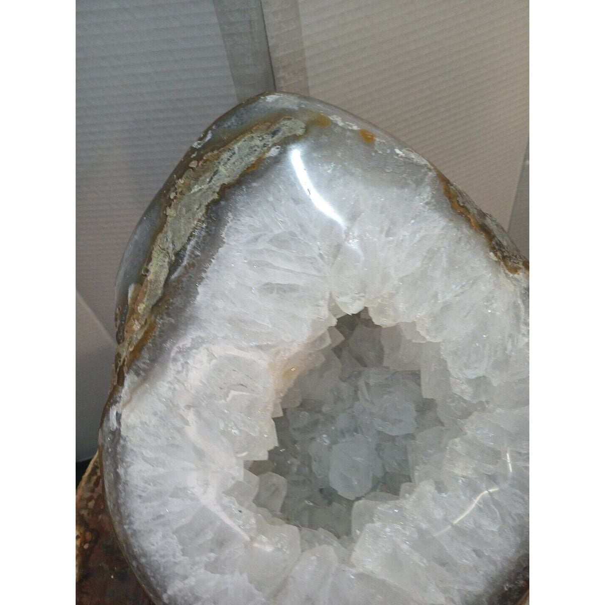 Large Natural Madagascar Agate Geode — 19.3 lbs, Museum-Quality Quartz Specimen