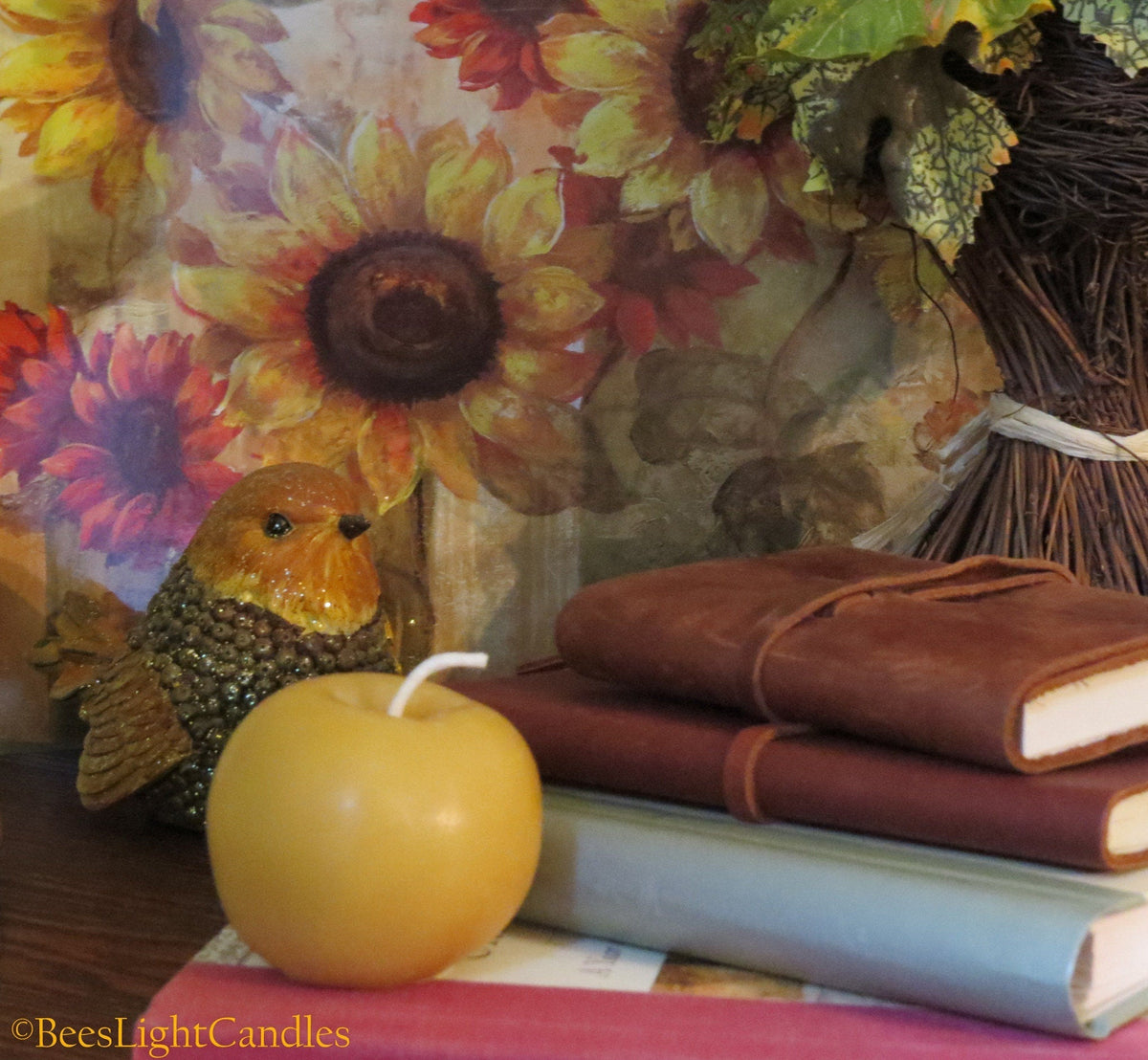 Golden Delicious Apple Candle