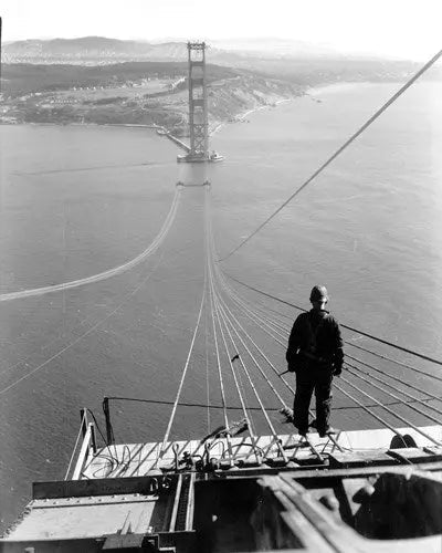Golden Gate Bridge Steel Cable (Suspender Rope) Section