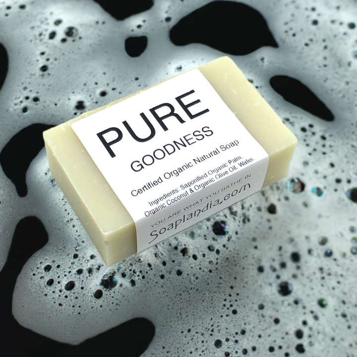 Pure Goodness Bar Soap, Certified Organic