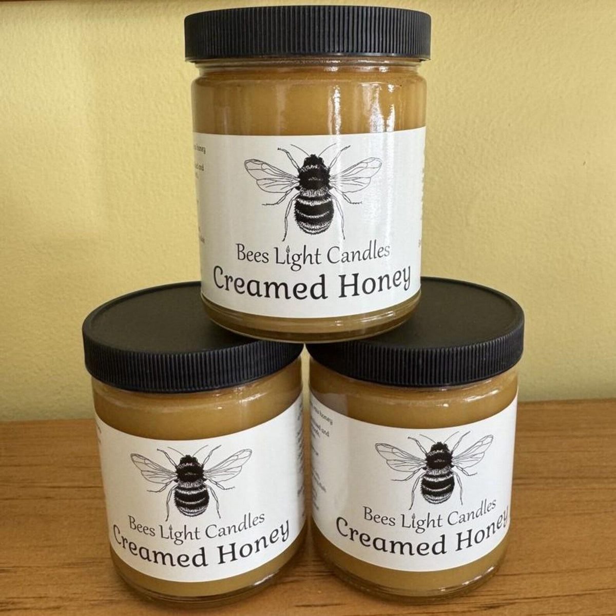 Raw Natural Honey North Eastern USA Local Pure Golden Fresh