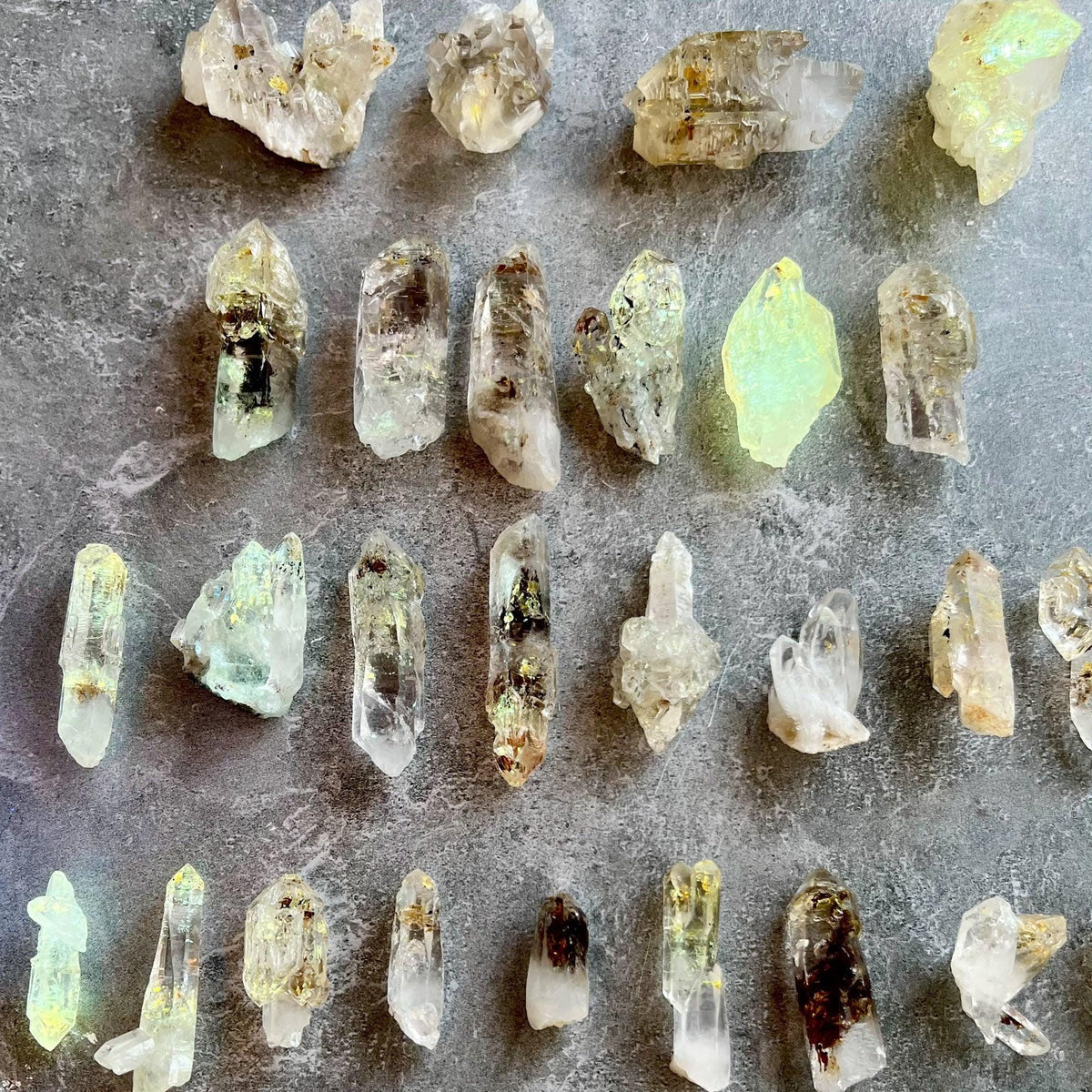 Firefly Petroleum Quartz Specimens from Madagascar