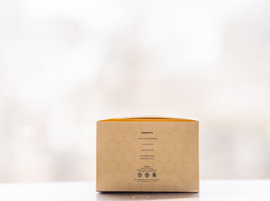 Lavender Rose Beeswax Candle |8 oz