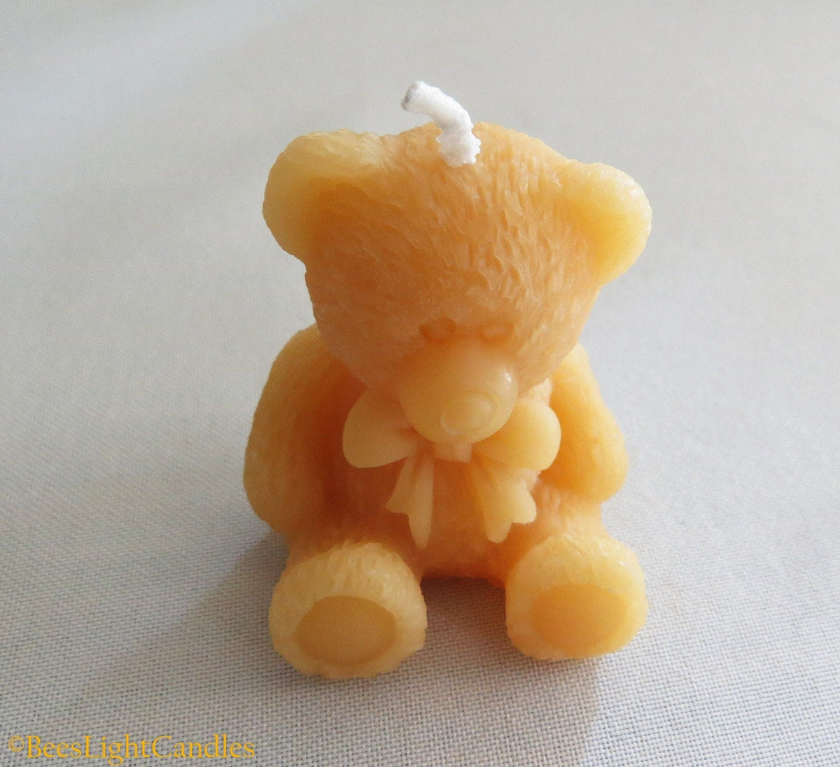 Little Bear Beeswax Candle