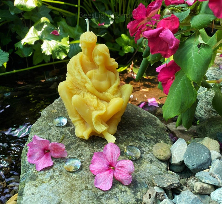 Lovers Beeswax Candle