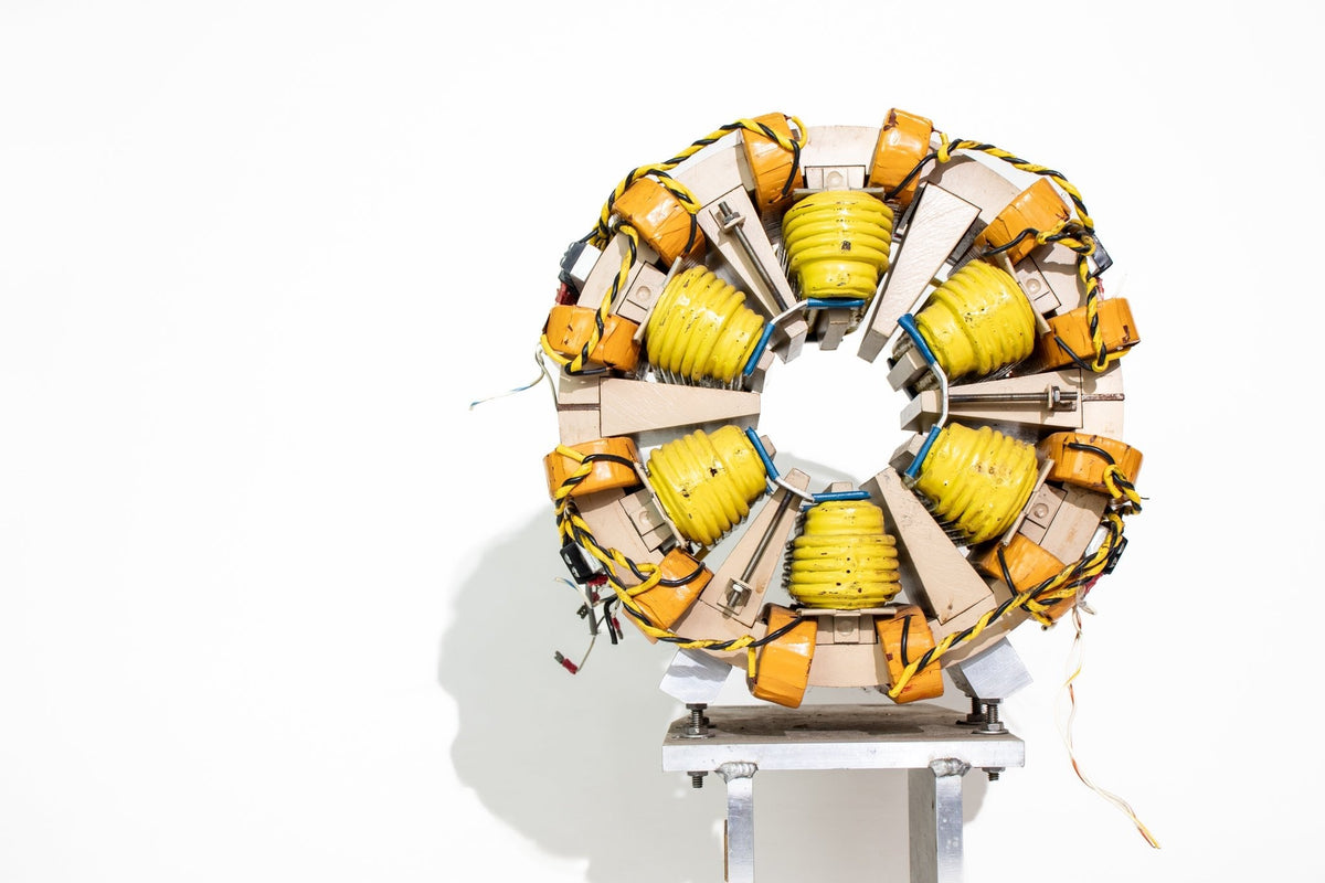 Aladdin Synchrotron Particle Accelerator Fragment — Authentic Cooling Coil Section