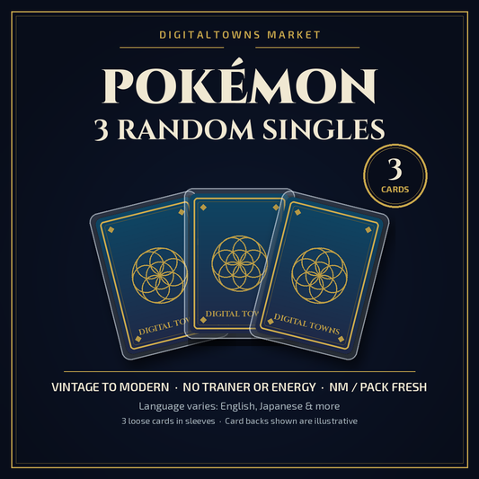 Pokémon Random Singles — 3 Cards