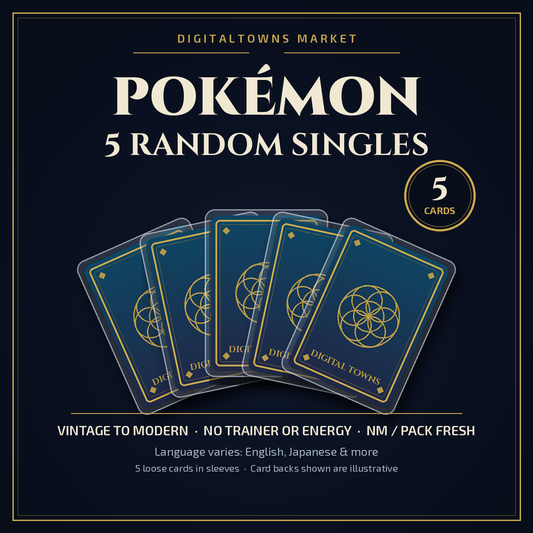 Pokémon Random Singles — 5 Cards
