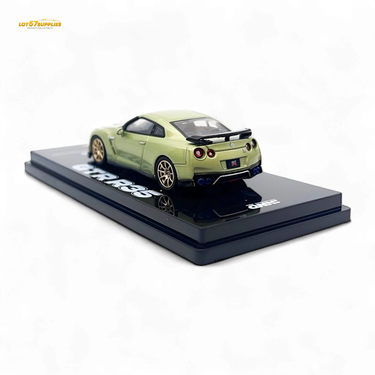 INNO64 Nissan Skyline GT-R R35 Millenium Jade 1:64