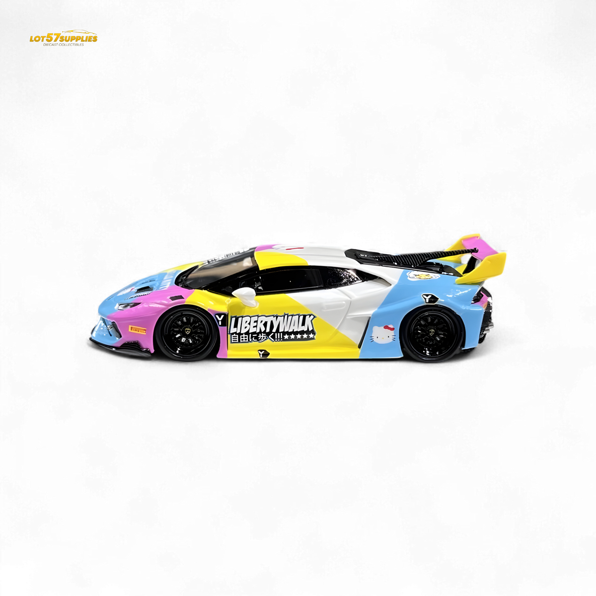 Flame Lamborghini Huracan LP610-4 LWBK WideBody Resin 1:64