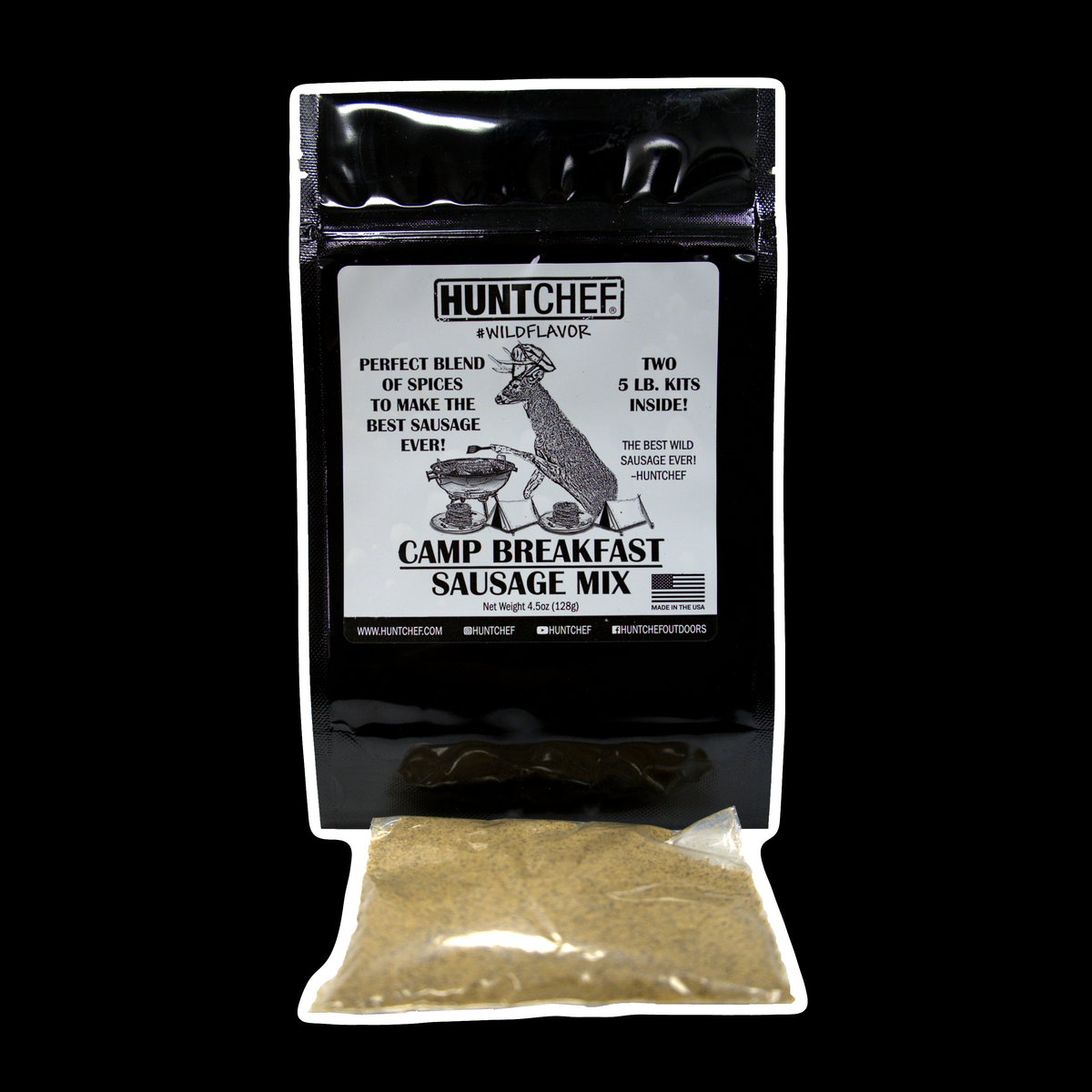 HuntChef Camp Breakfast Sausage Kit