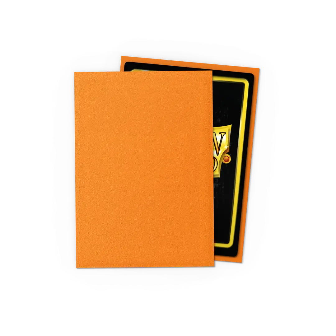 Orange - Matte Sleeves - Japanese Size