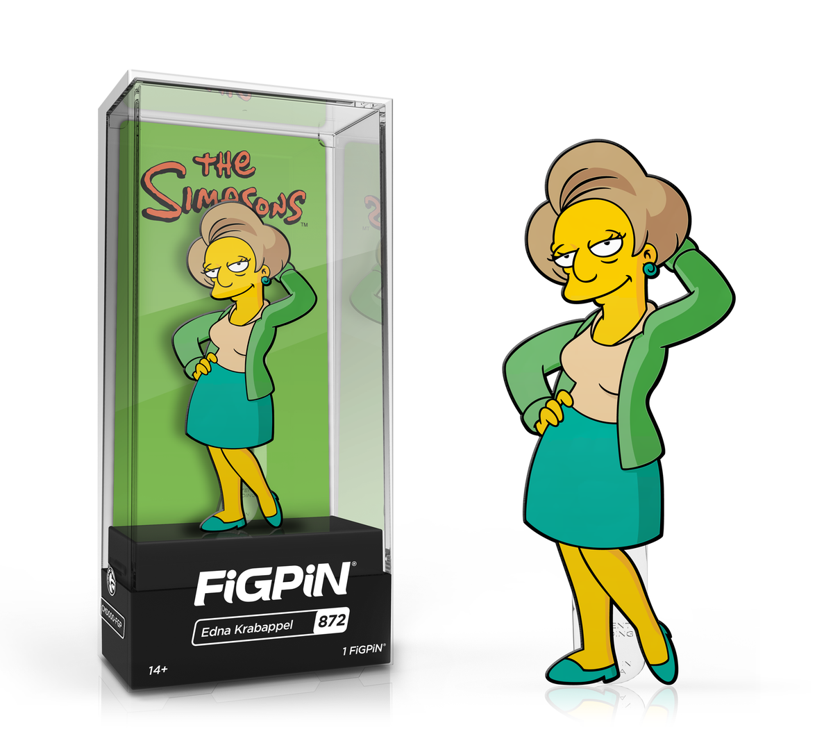 FiGPiN: The Simpsons - Edna Krabappel (872) (Limited Edition)