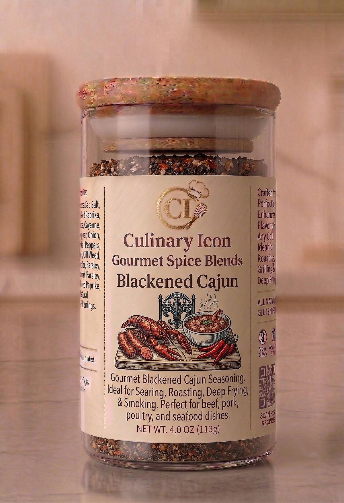 Blackened Cajun Gourmet Spice Blend